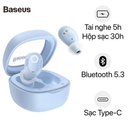 Tai nghe Bluetooth Baseus Bowie WM02 1